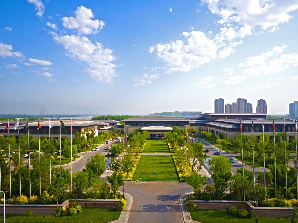 Yinchuan International Centro de Convenciones Hotel Exterior foto