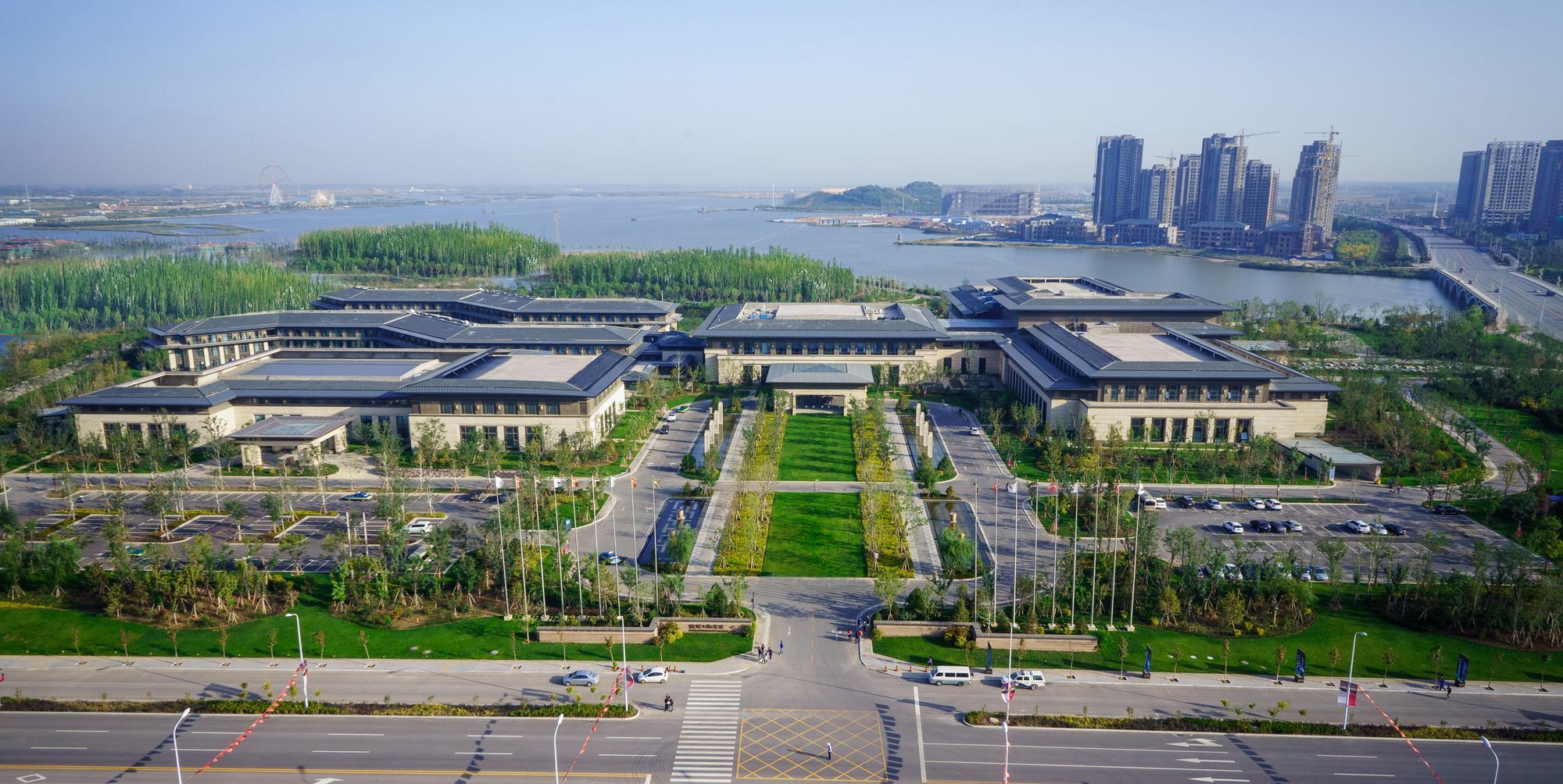 Yinchuan International Centro de Convenciones Hotel Exterior foto